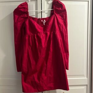 NWT Reformation Dress Kenzi in Rhubarb size 0